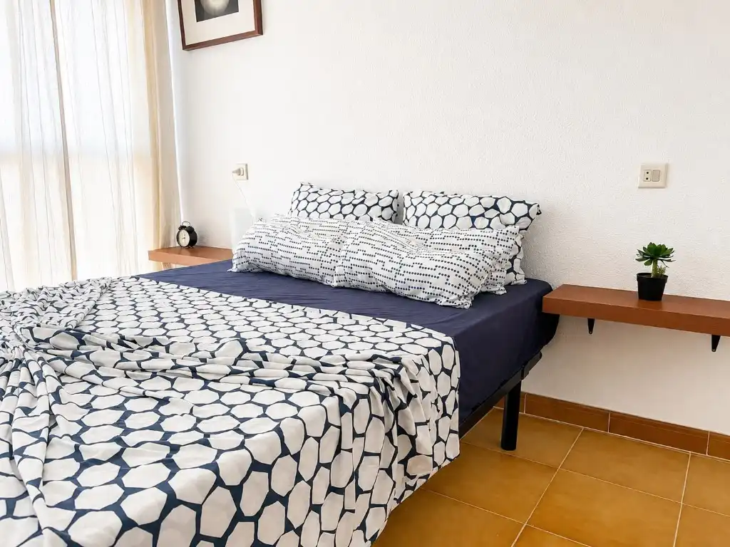 Schlafzimmer von Maisonette zum Verkauf in La Manga del Mar Menor mit Klimaanlage