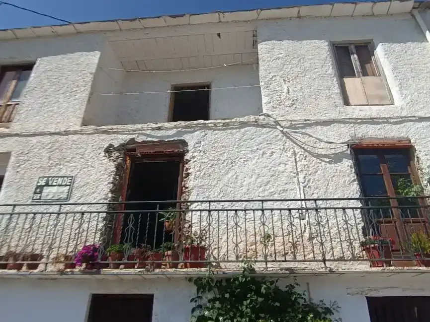Vista exterior de Casa adosada en venda en La Taha amb Aire condicionat, Traster i Balcó