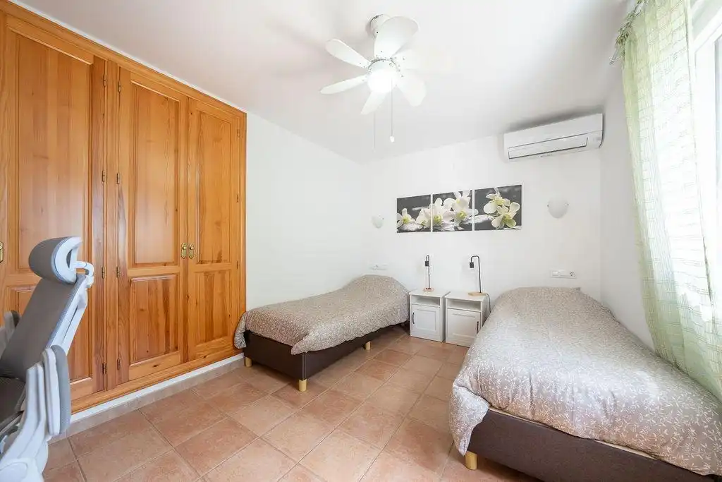 Bedroom of Houses for sale in Jávea / Xàbia  with Air Conditioner, Heating and Private garden