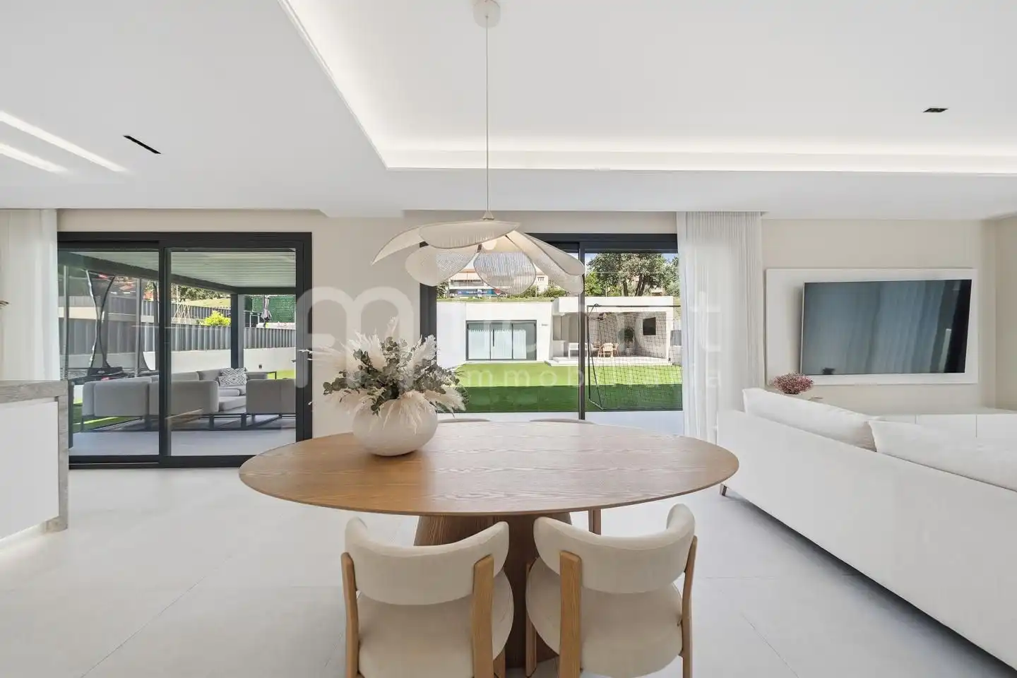 Dining room of Houses for sale in Palau-solità i Plegamans