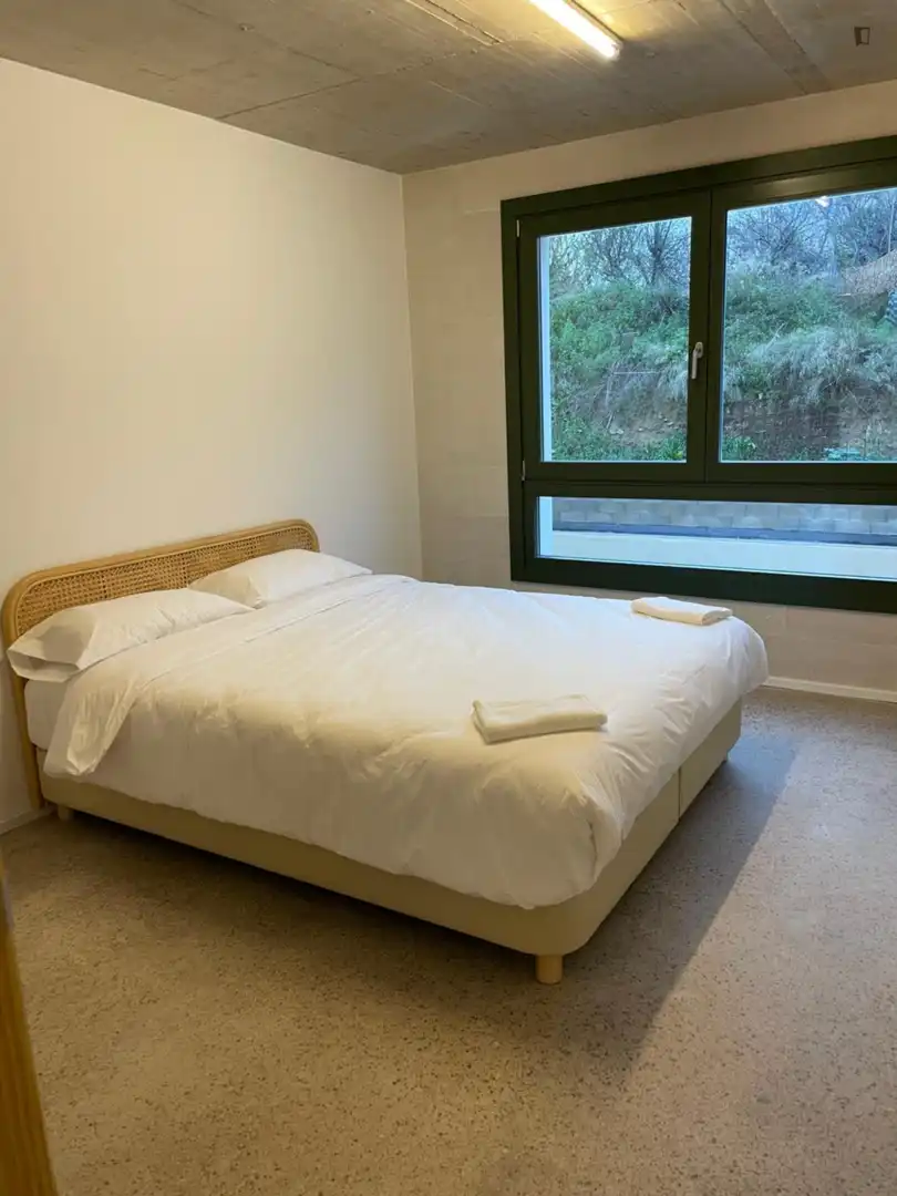 Habitación de Apartamento de alquiler en Barcelona con Aire acondicionado, Calefacción y Amueblado