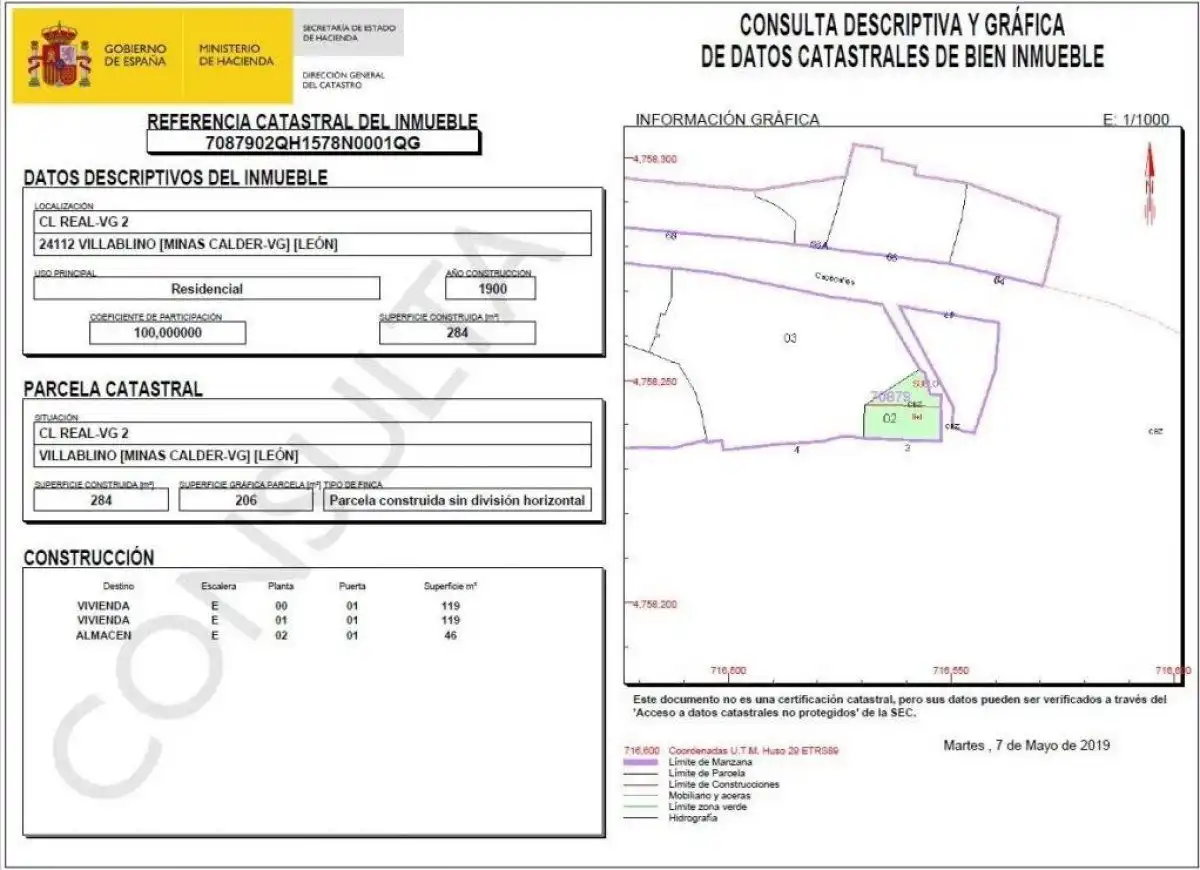 Nau industrial en venda a Villablino, imagen 14