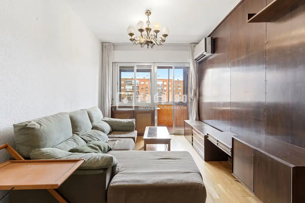 Exterior view of Flat for rent in  Madrid Capital  with Air Conditioner, Heating and Parquet flooring