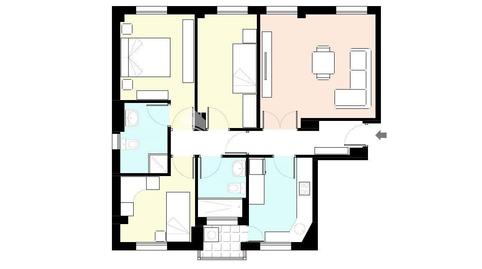 Foto 2 de Pis en venda a De Canarias, Renfe - Bulevar 1ª y 2ª Fase, Jaén