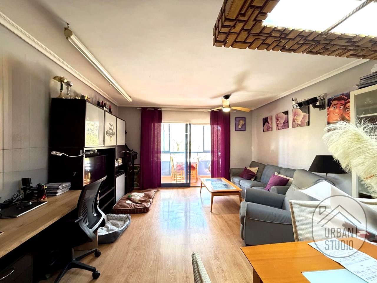 Living room of Flat for sale in Alicante / Alacant  with Air Conditioner, Terrace and Storage room