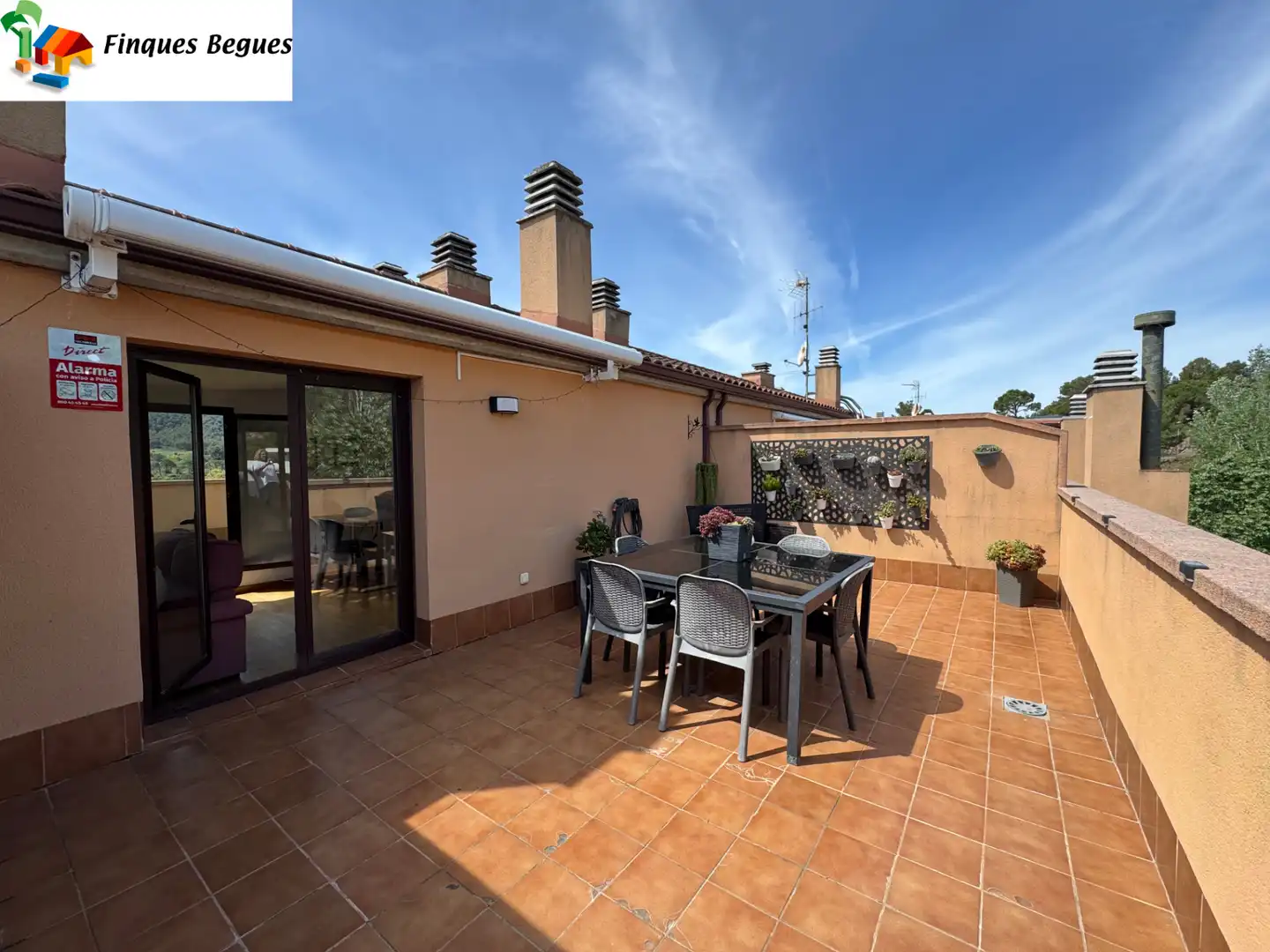 Terraza de Dúplex en venta en Begues con Calefacción, Parquet y Terraza