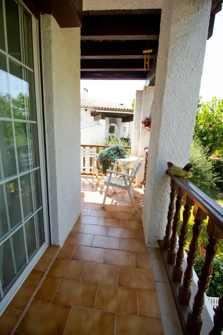 Terrassa de Casa o xalet en venda en Calafell amb Aire condicionat, Calefacció i Jardí privat
