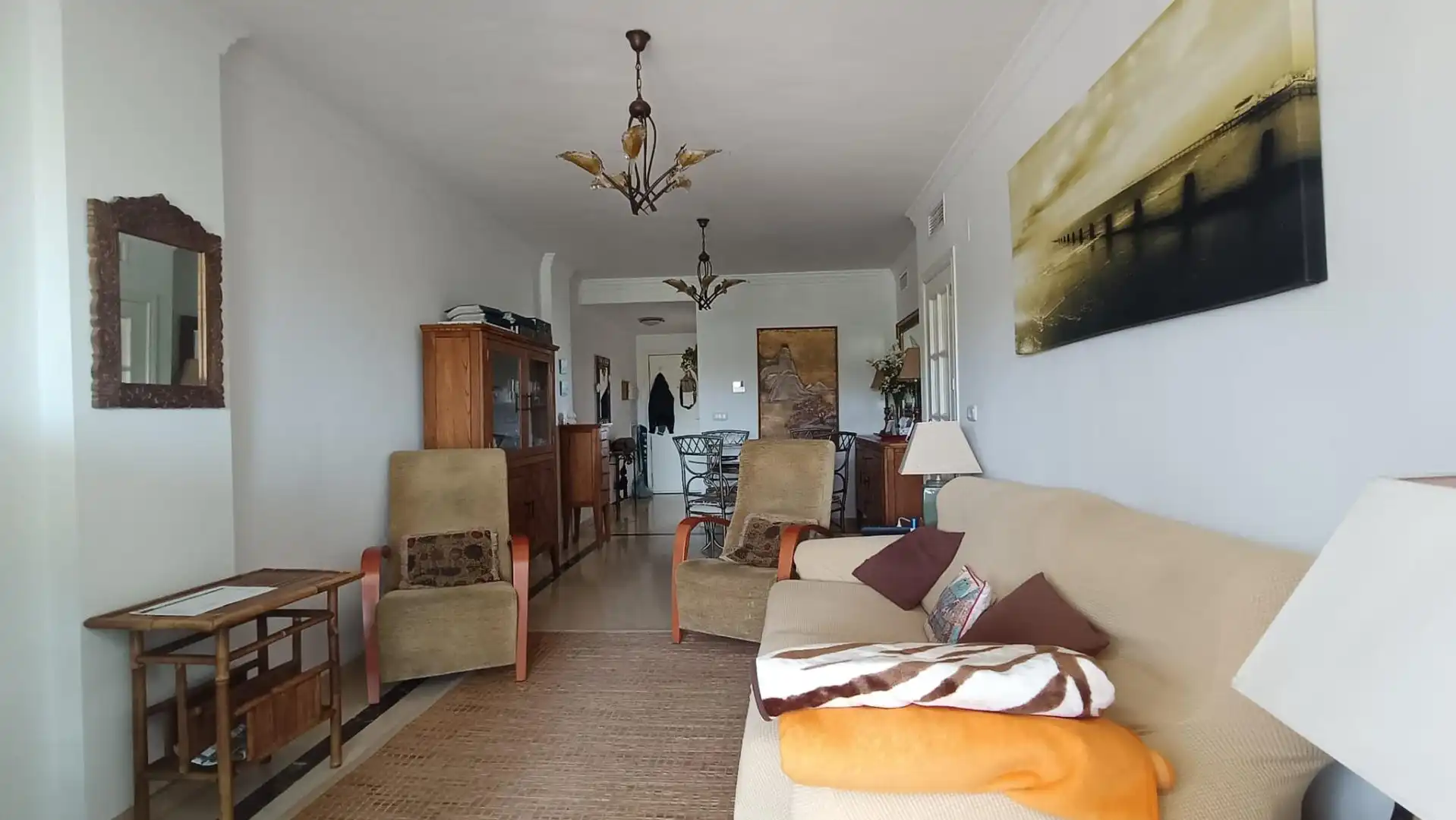 Living room of Flat for sale in Manilva