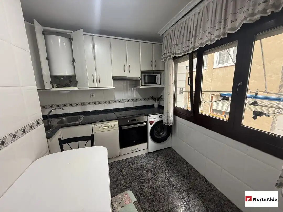 Kitchen of Flat for sale in Barakaldo   with Heating