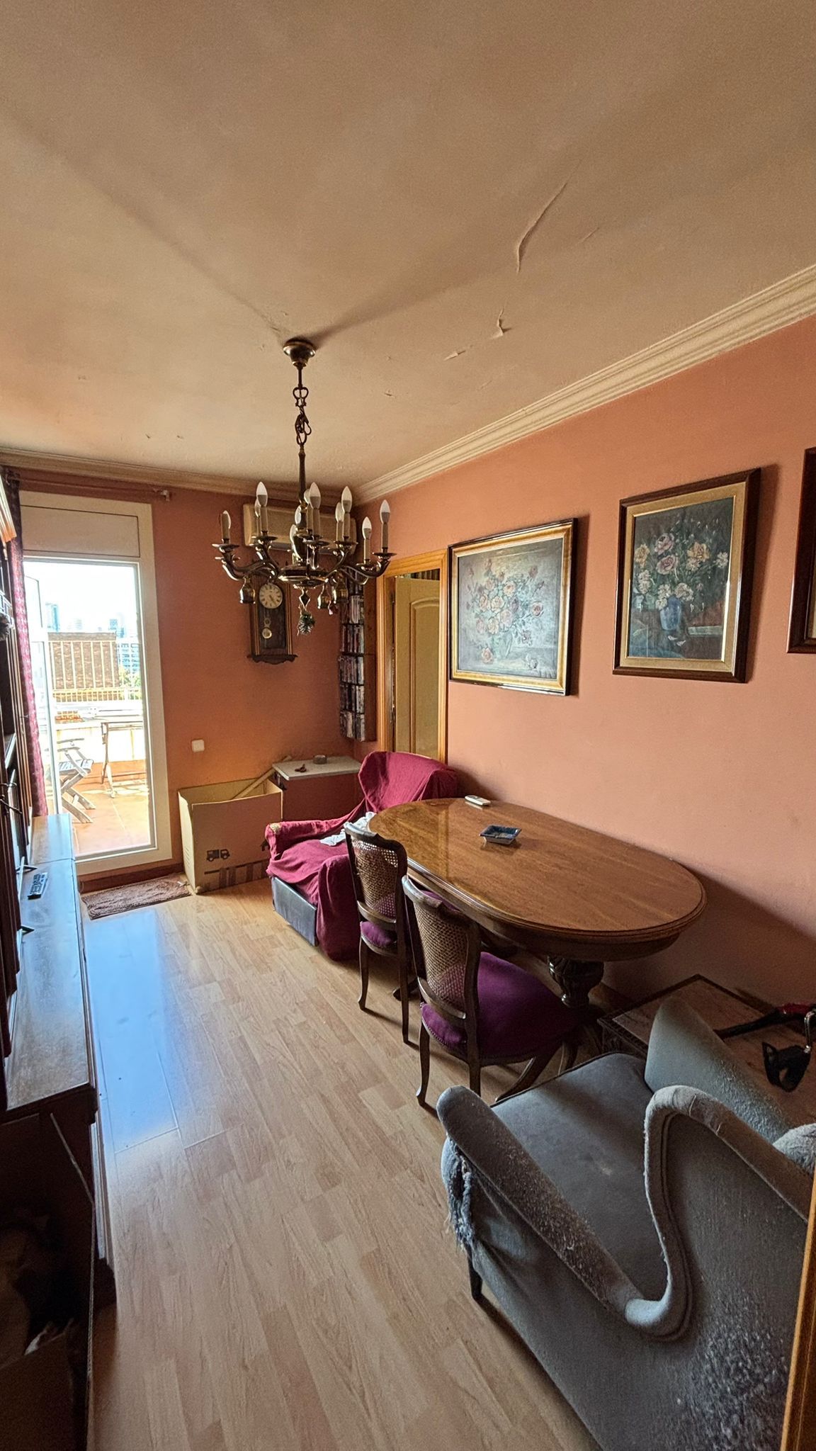 Comedor de Ático en venta en  Barcelona Capital con Calefacción y Terraza