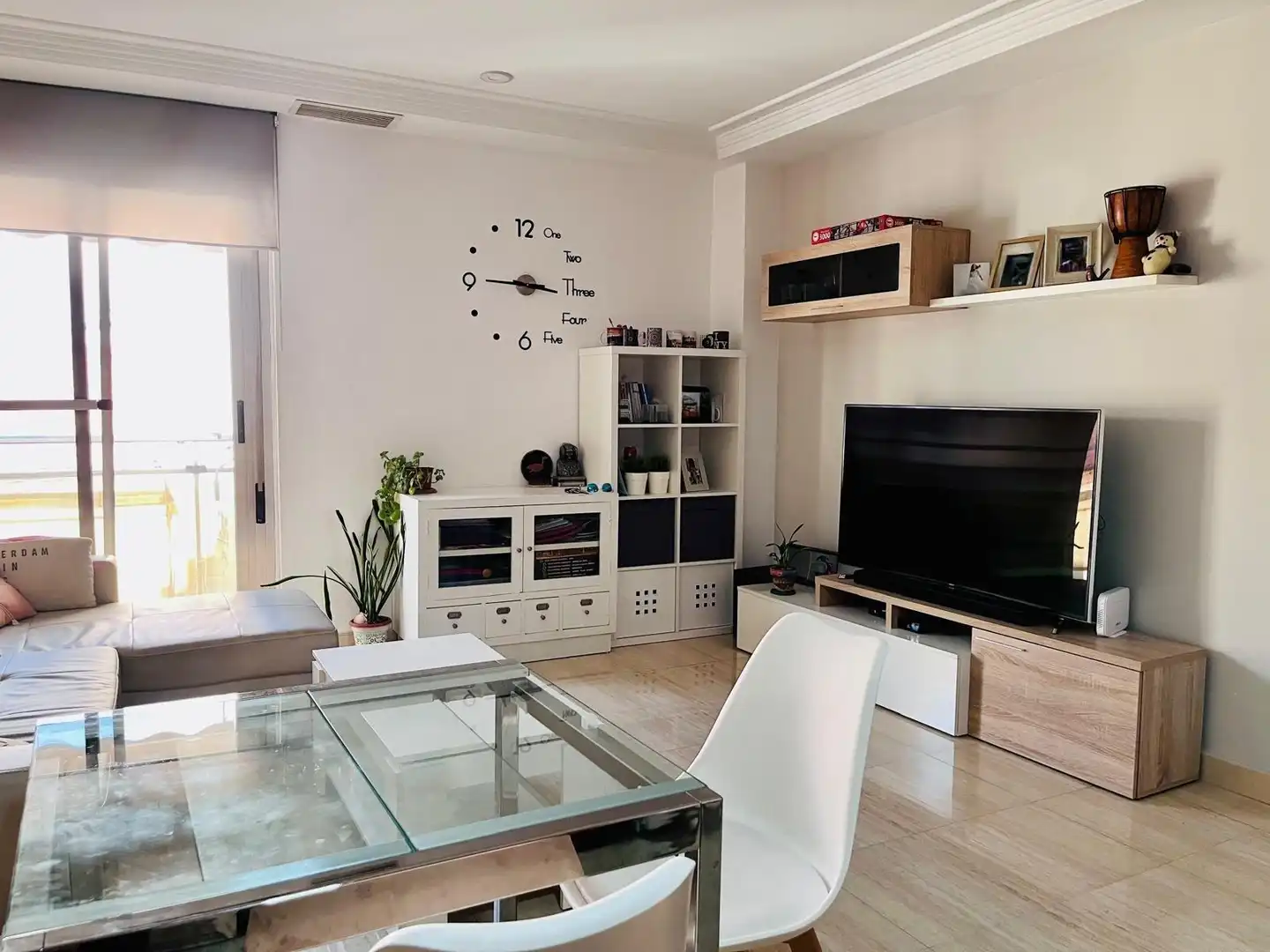 Living room of Flat for sale in Elche / Elx  with Air Conditioner