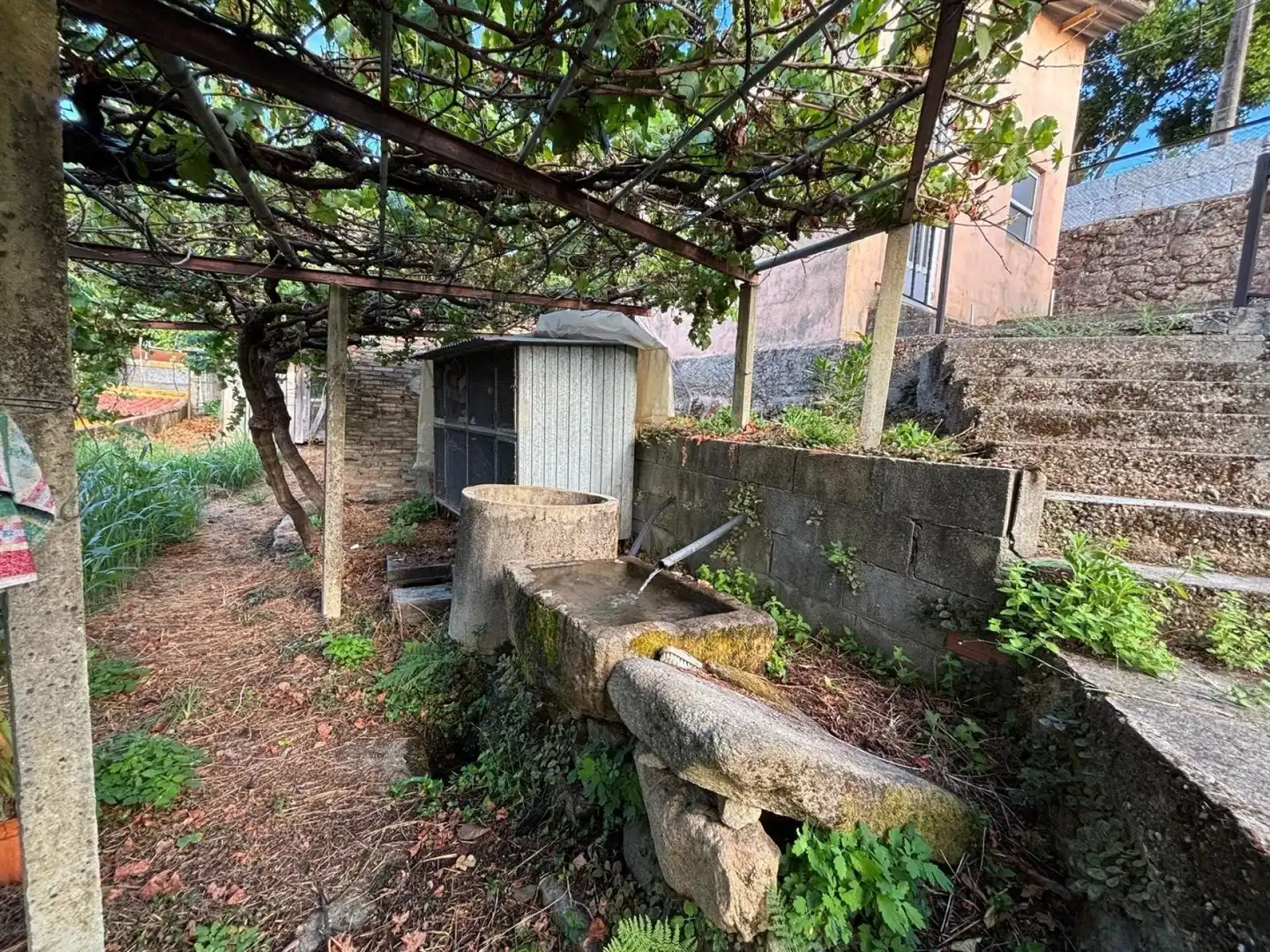 Vista exterior de Finca rústica en venta en Arbo con Calefacción