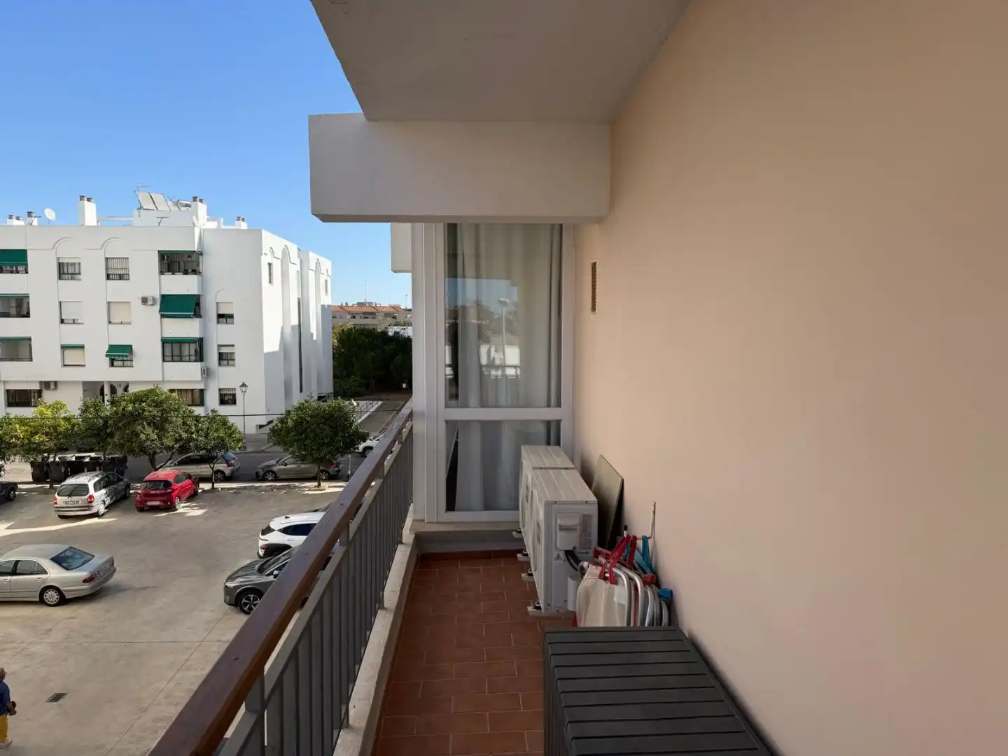 Terrasse von Wohnung zum Verkauf in Sanlúcar de Barrameda mit Klimaanlage, Terrasse und Balkon