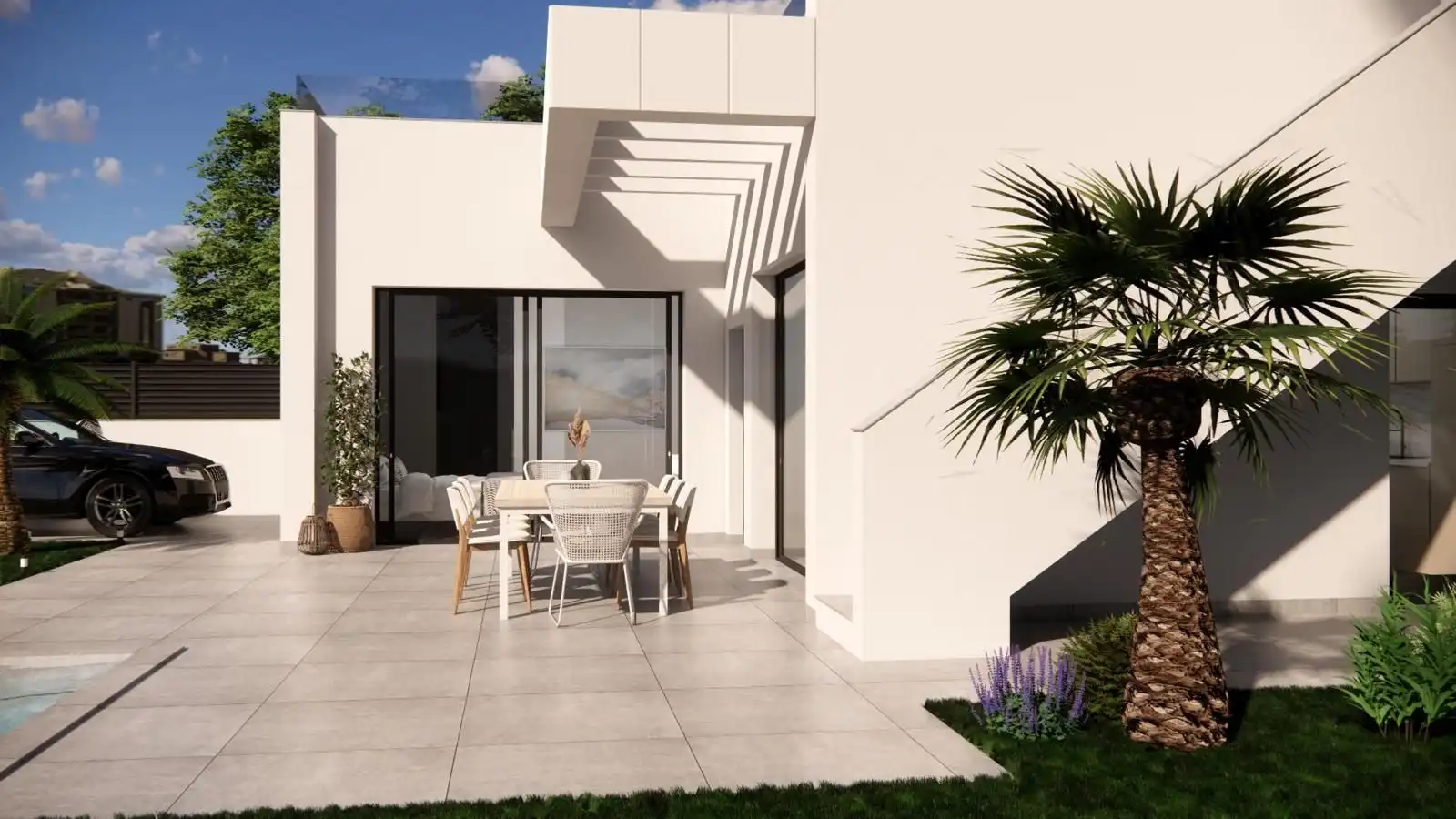 Terrassa de Casa o xalet en venda en Rojales