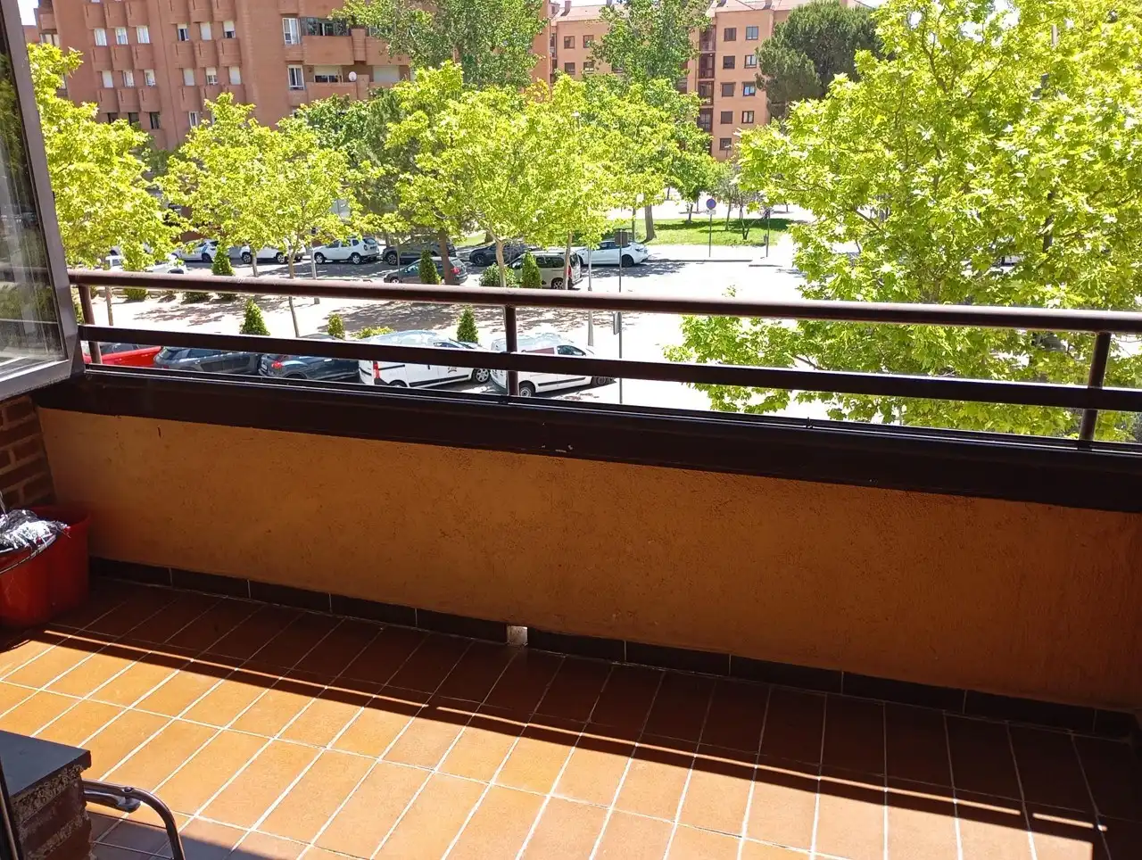 Balcony of Flat for rent in Tres Cantos  with Heating, Terrace and Storage room
