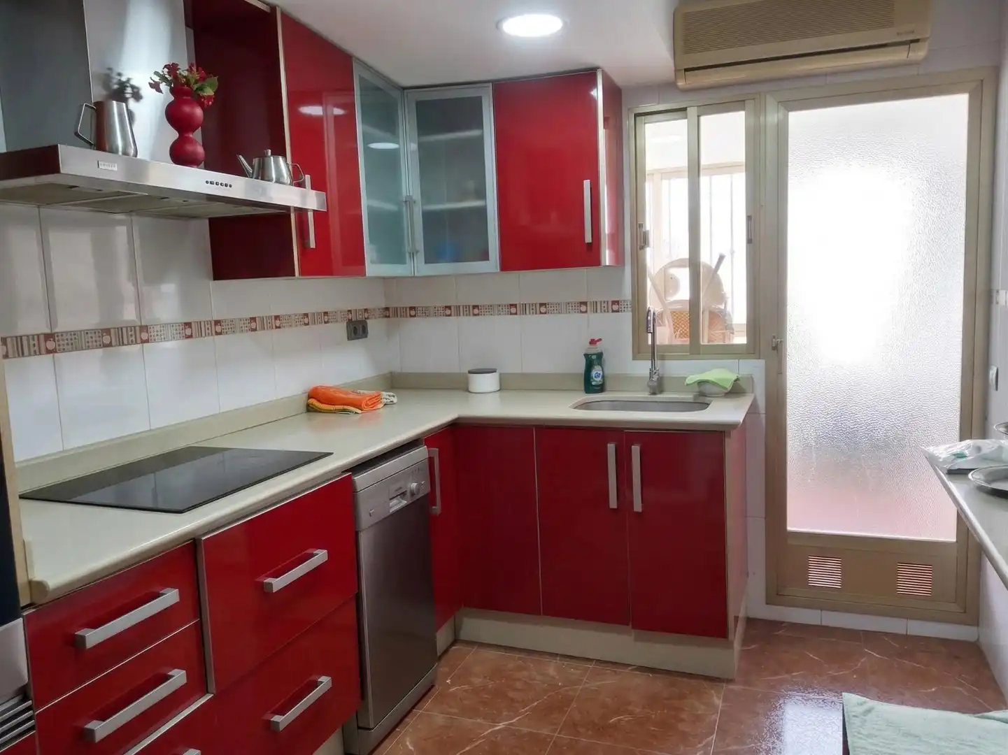 Kitchen of Detached homes for sale in Algemesí  with Air Conditioner, Terrace and Balcony