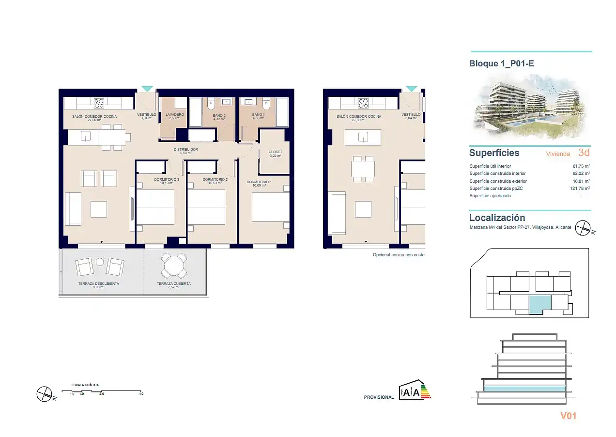 Appartement compact avec terrasse à vendre à Platja de Torres, imagen 23