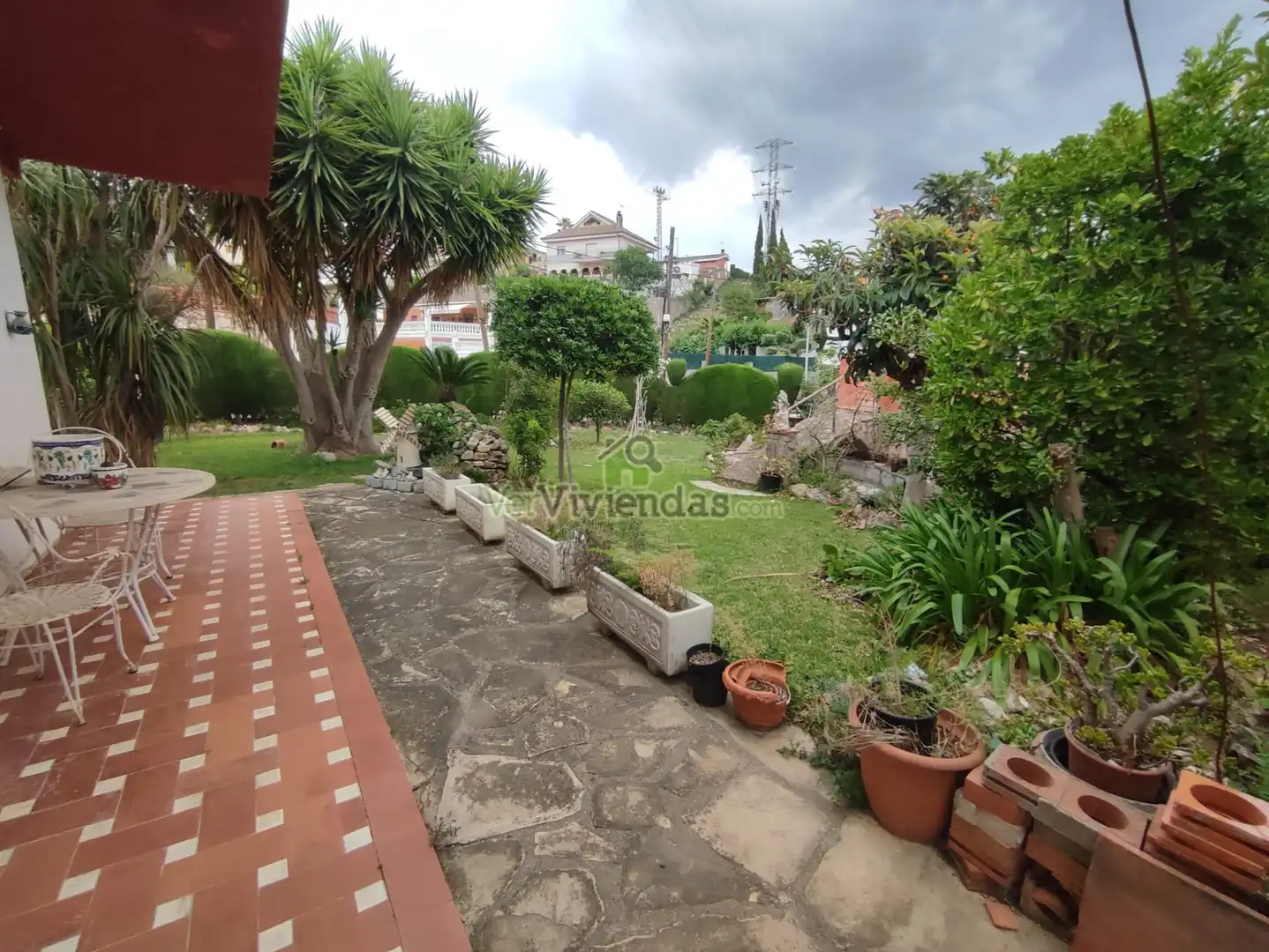 Jardín de Casa o chalet en venta en Vallirana con Jardín privado, Terraza y Horno