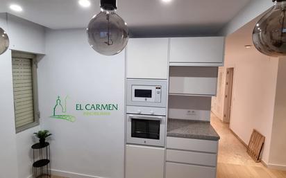 Kitchen of Flat for sale in  Sevilla Capital  with Air Conditioner and Terrace