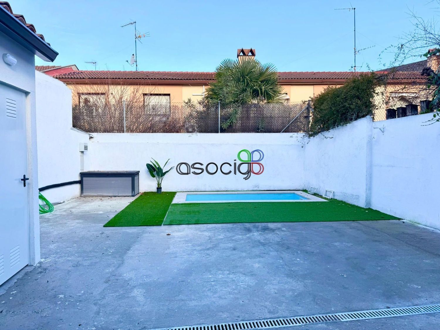 Swimming pool of House or chalet for sale in Guadalajara Capital  with Heating and Swimming Pool