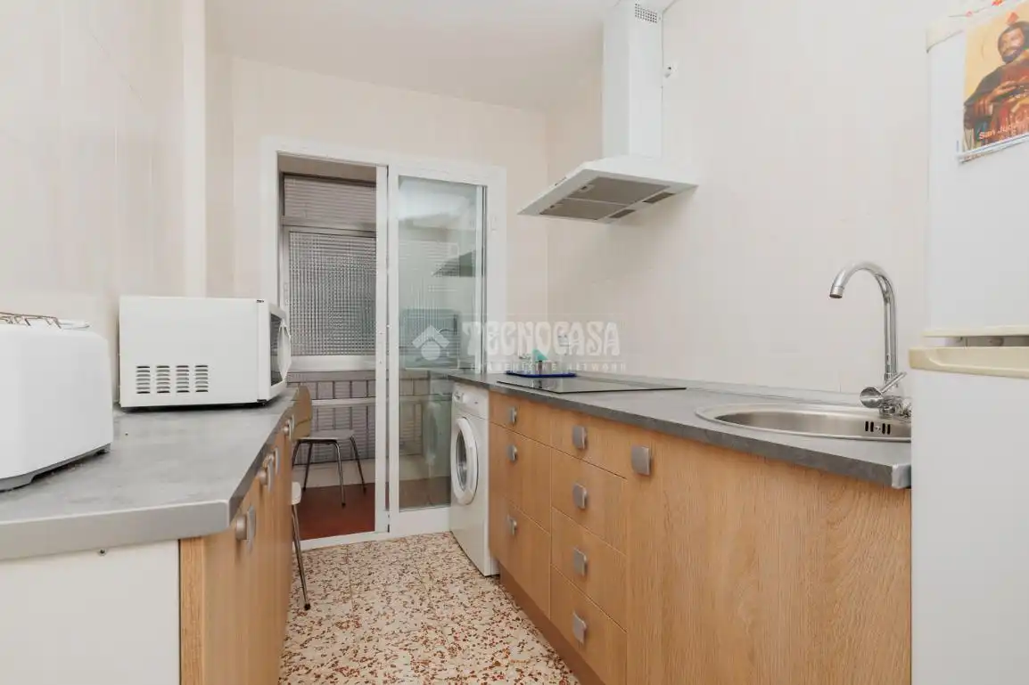 Kitchen of Flat for sale in Madrid  with Air Conditioner, Heating and Terrace