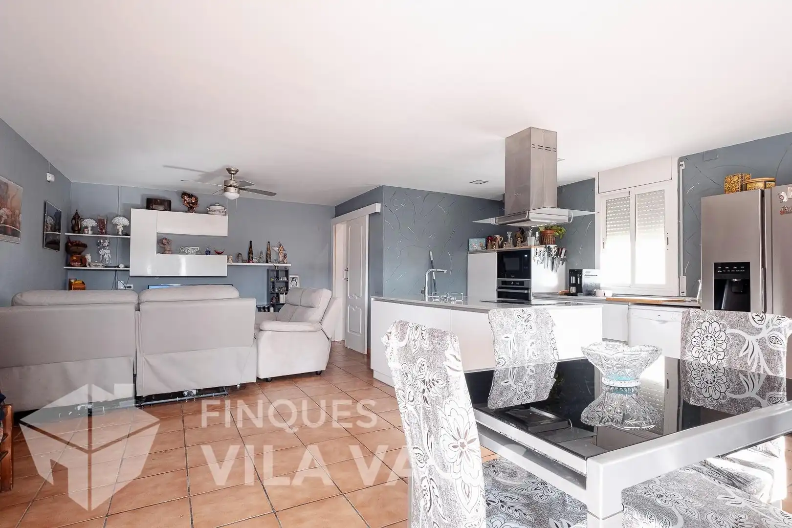 Cocina de Casa o chalet en venta en Bigues i Riells del Fai con Calefacción, Jardín privado y Terraza