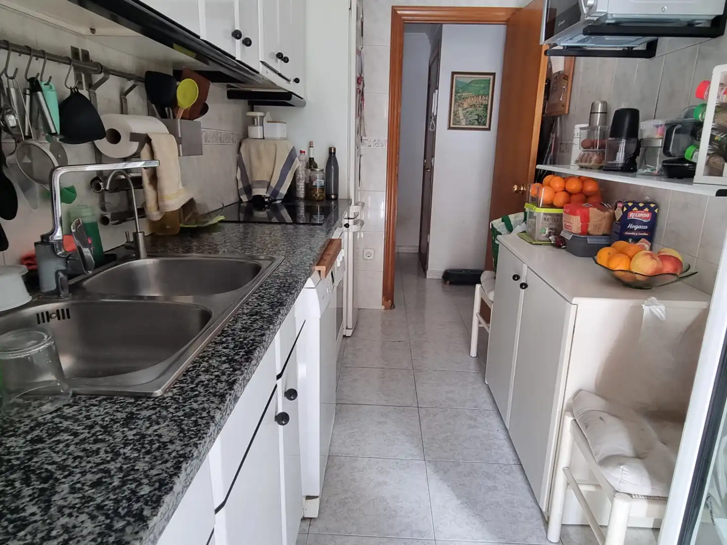 Kitchen of Flat for sale in Girona  with Air Conditioner, Heating and Terrace