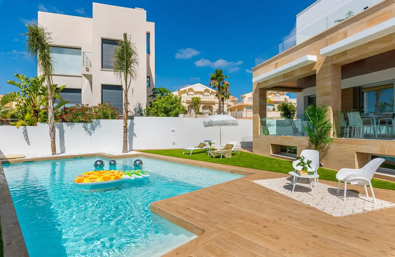 Piscina de Casa o chalet en venta en Rojales con Aire acondicionado, Calefacción y Terraza