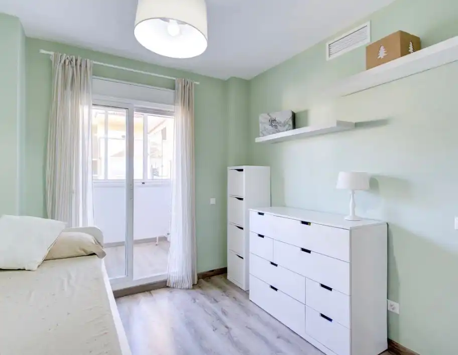 Bedroom of Flat for sale in Mijas  with Air Conditioner, Terrace and Storage room