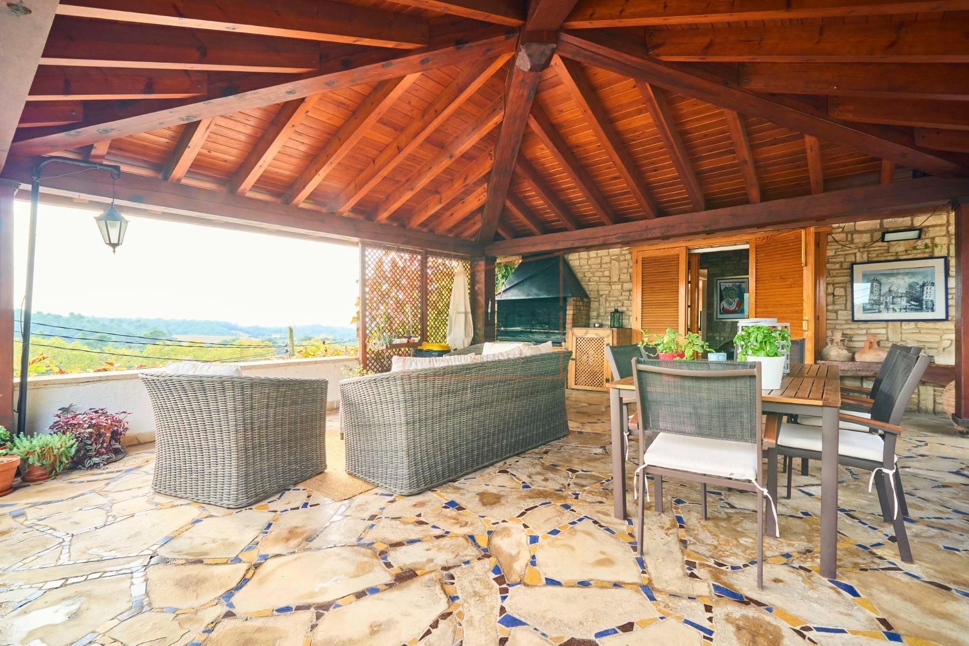 Terraza de Casa o chalet en venta en Les Franqueses del Vallès con Aire acondicionado, Jardín privado y Terraza