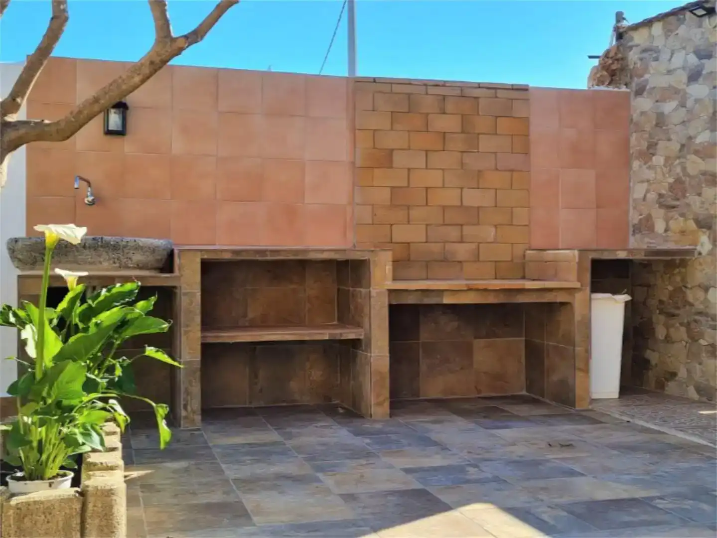 Terrasse von Haus oder Chalet zur Miete in Dénia mit Klimaanlage, Privatgarten und Schwimmbad
