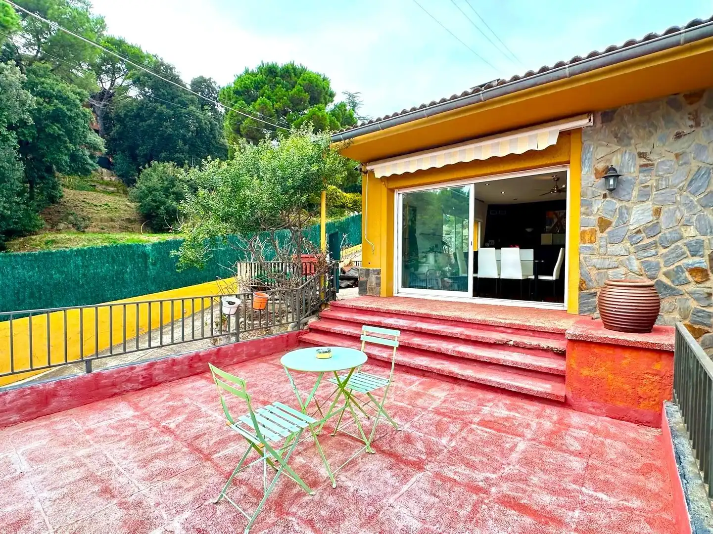 Terrassa de Casa o xalet en venda en L'Ametlla del Vallès amb Aire condicionat, Calefacció i Terrassa