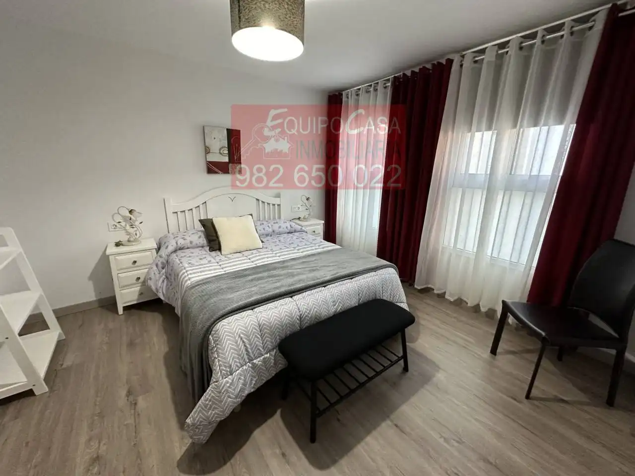Habitación de Casa adosada en venta en Lugo con Calefacción, Jardín privado y Terraza