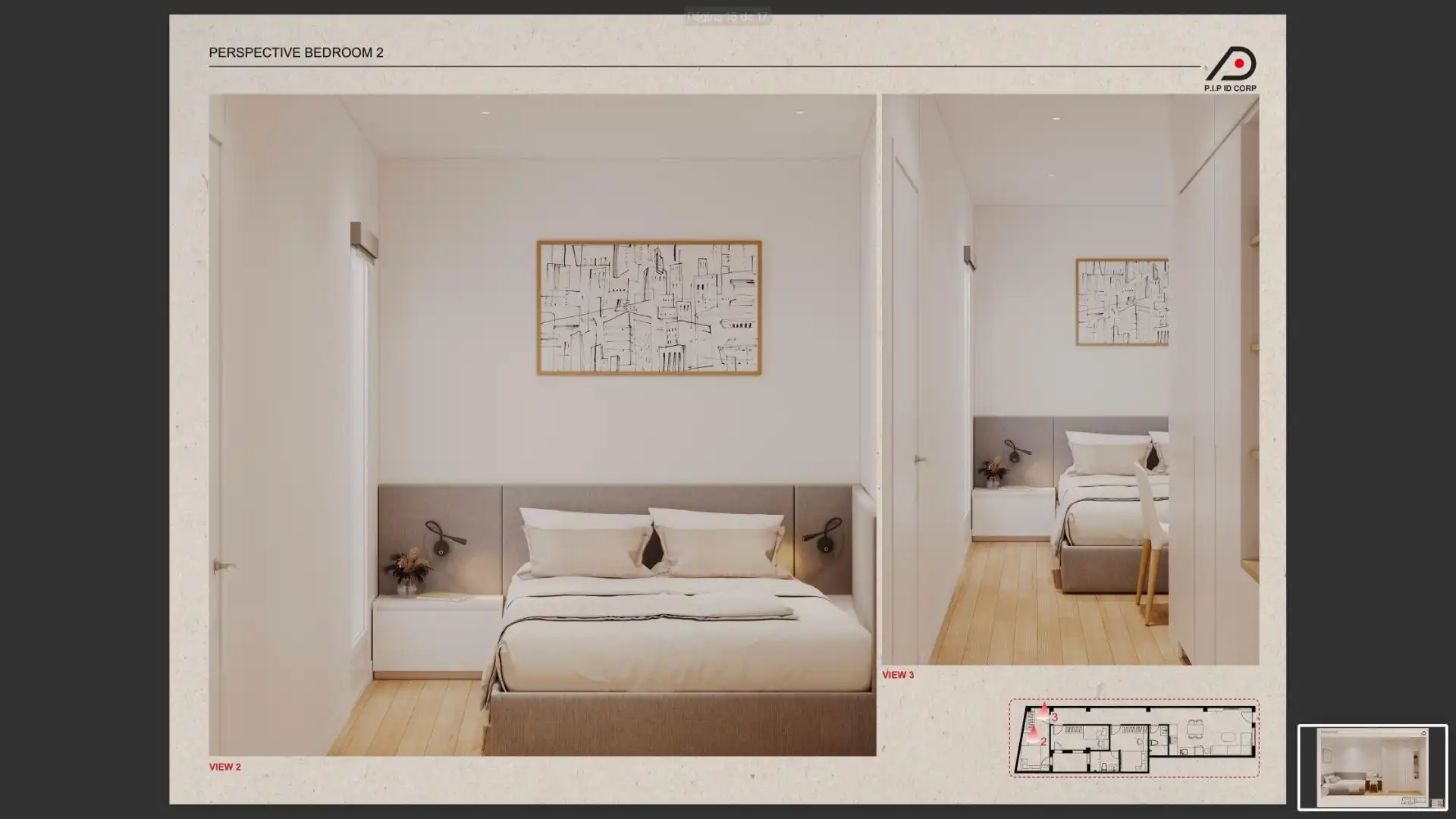 Bedroom of Flat for sale in Aspe  with Heating