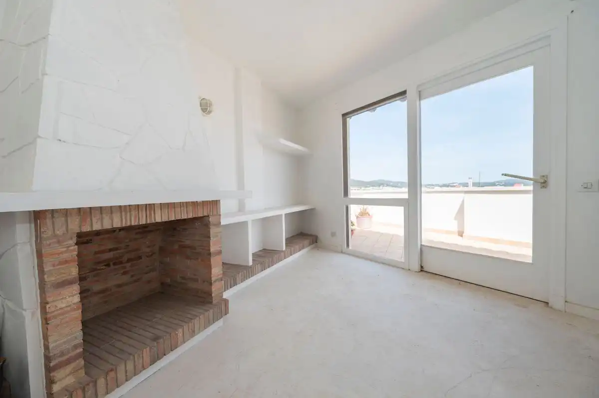 Sala de estar de Ático en venta en Eivissa con Aire acondicionado, Calefacción y Terraza