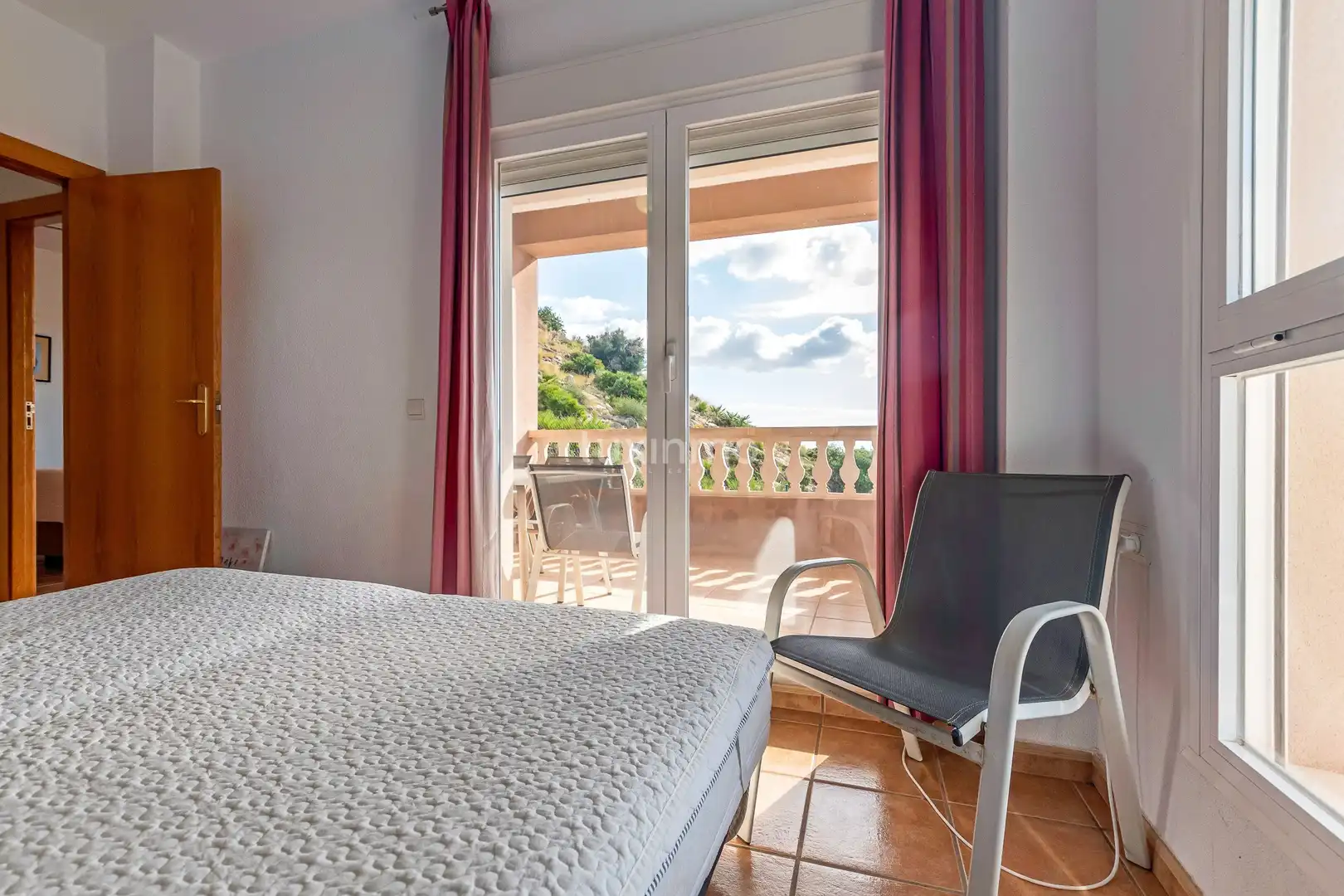 Bedroom of Houses for sale in Altea  with Air Conditioner, Heating and Terrace