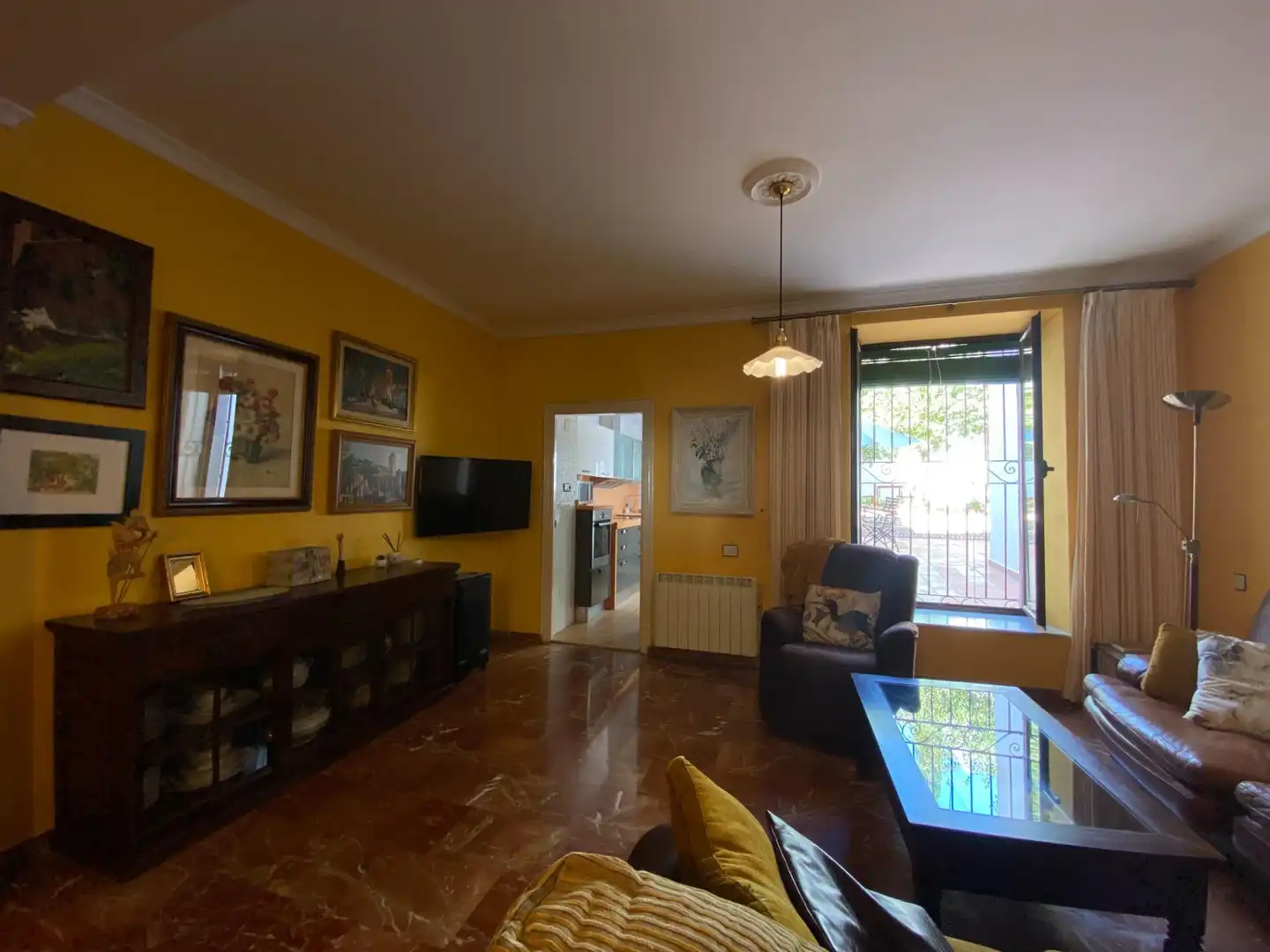 Sala de estar de Casa o chalet en venta en Lorca con Aire acondicionado, Calefacción y Jardín privado