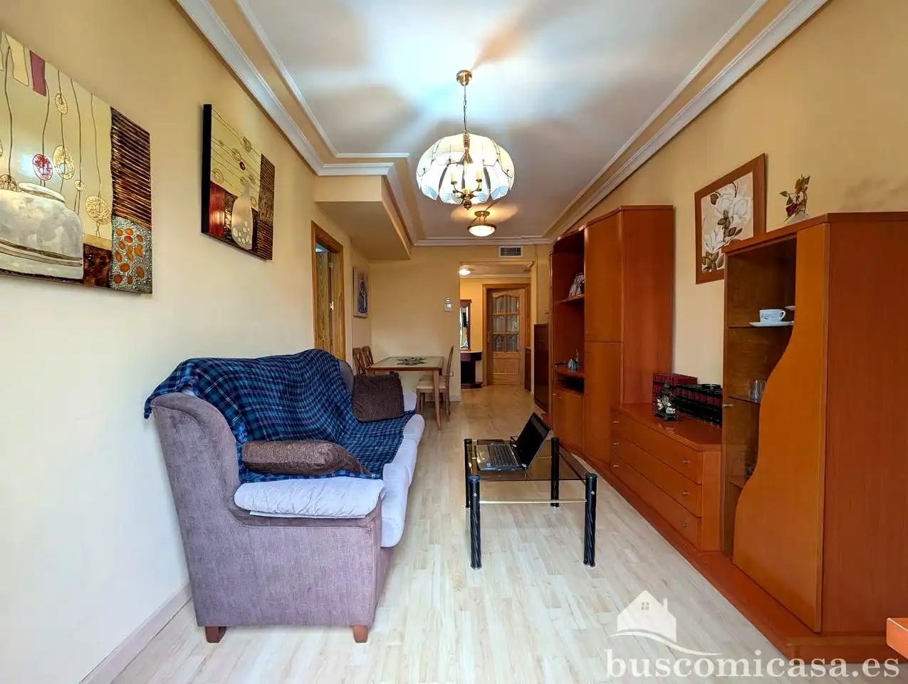 Sala de estar de Piso en venta en Linares con Aire acondicionado, Calefacción y Amueblado