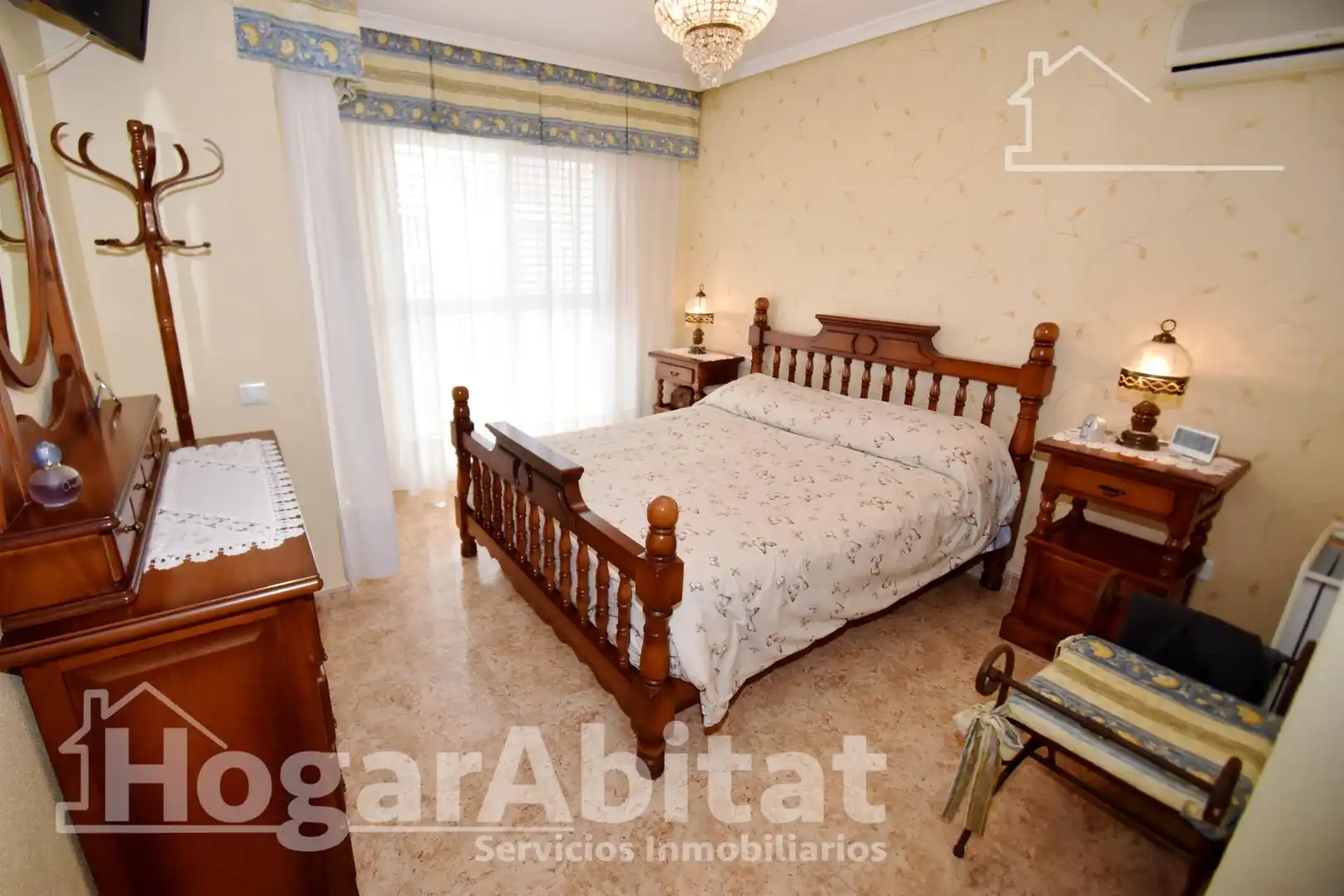 Dormitori de Casa adosada en venda en Vila-real amb Aire condicionat, Calefacció i Terrassa