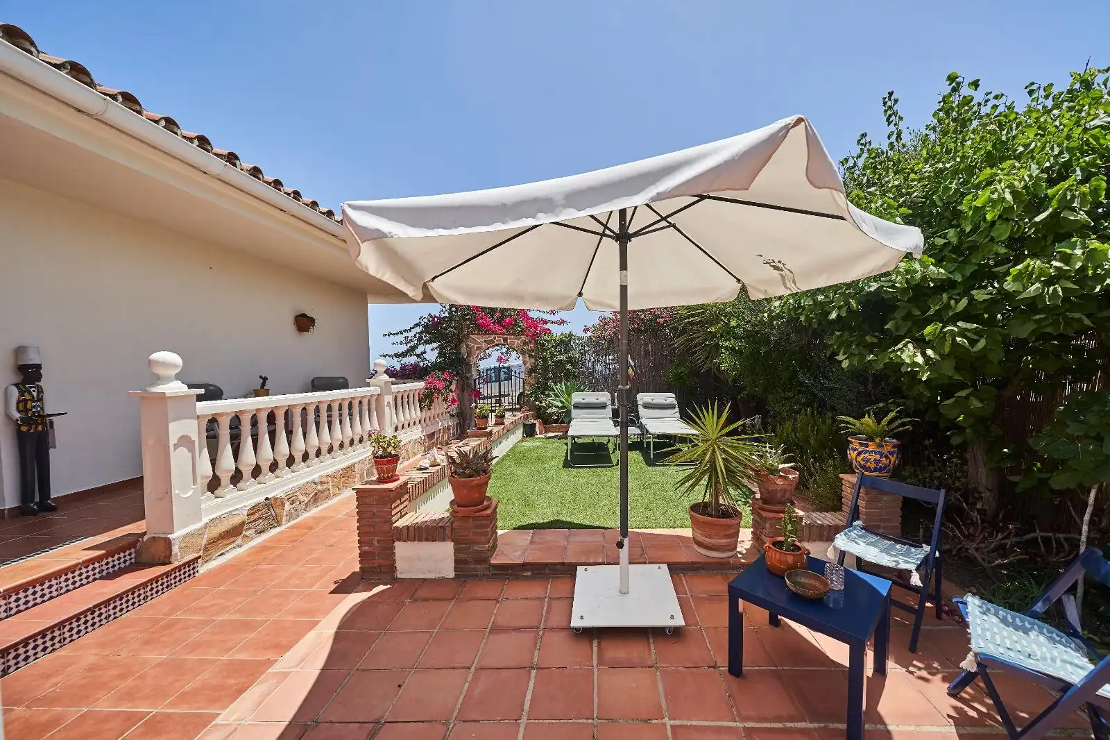 Garden of Houses for sale in Torrox  with Air Conditioner, Private garden and Terrace