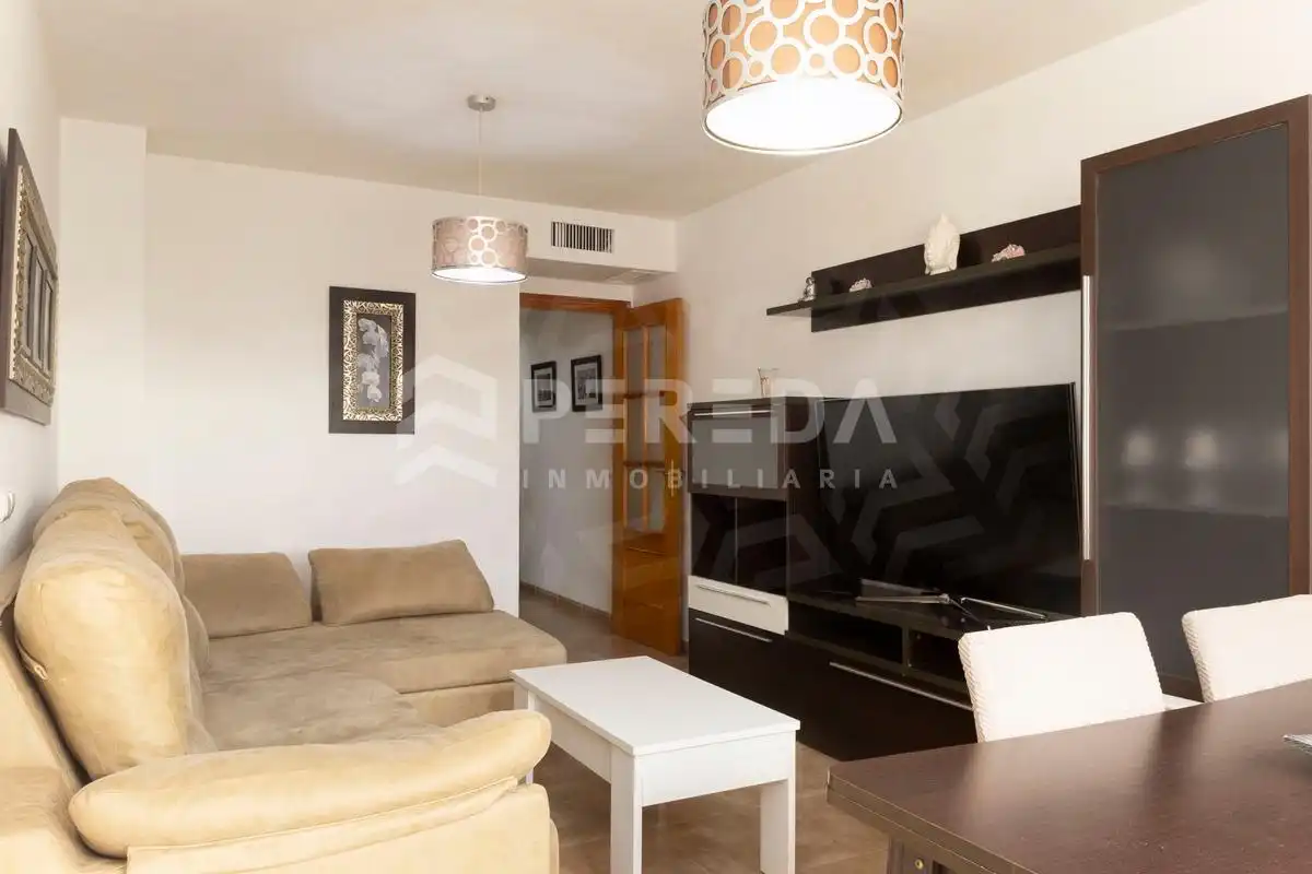 Living room of Attic for sale in Roquetas de Mar  with Air Conditioner and Terrace