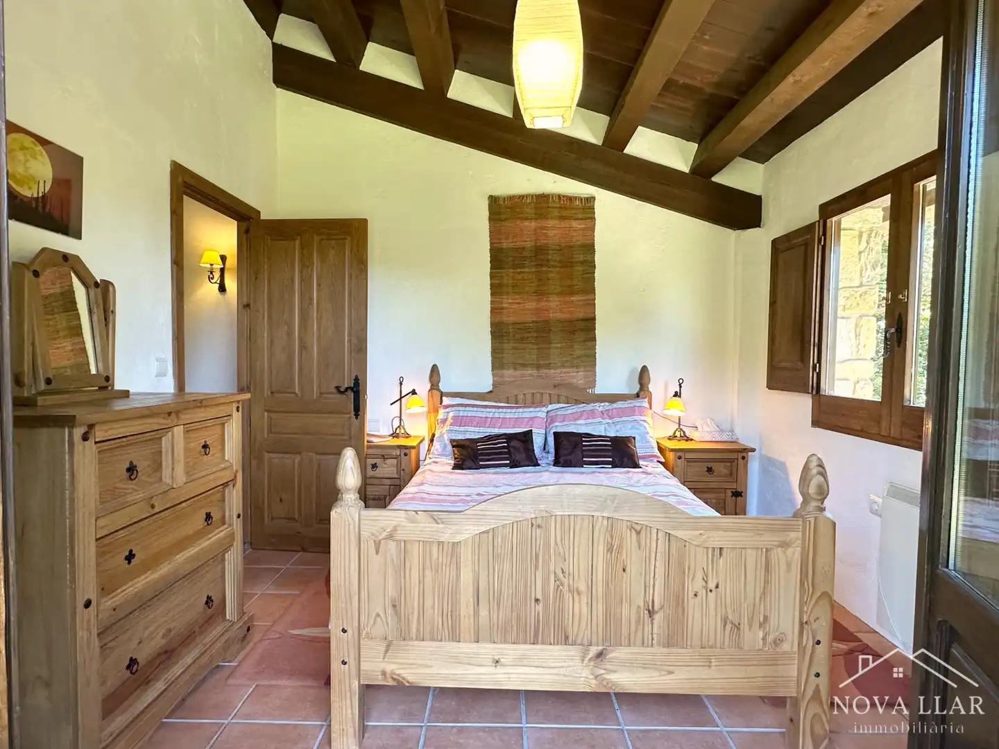 Habitación de Finca rústica en venta en Les Llosses con Calefacción, Jardín privado y Terraza