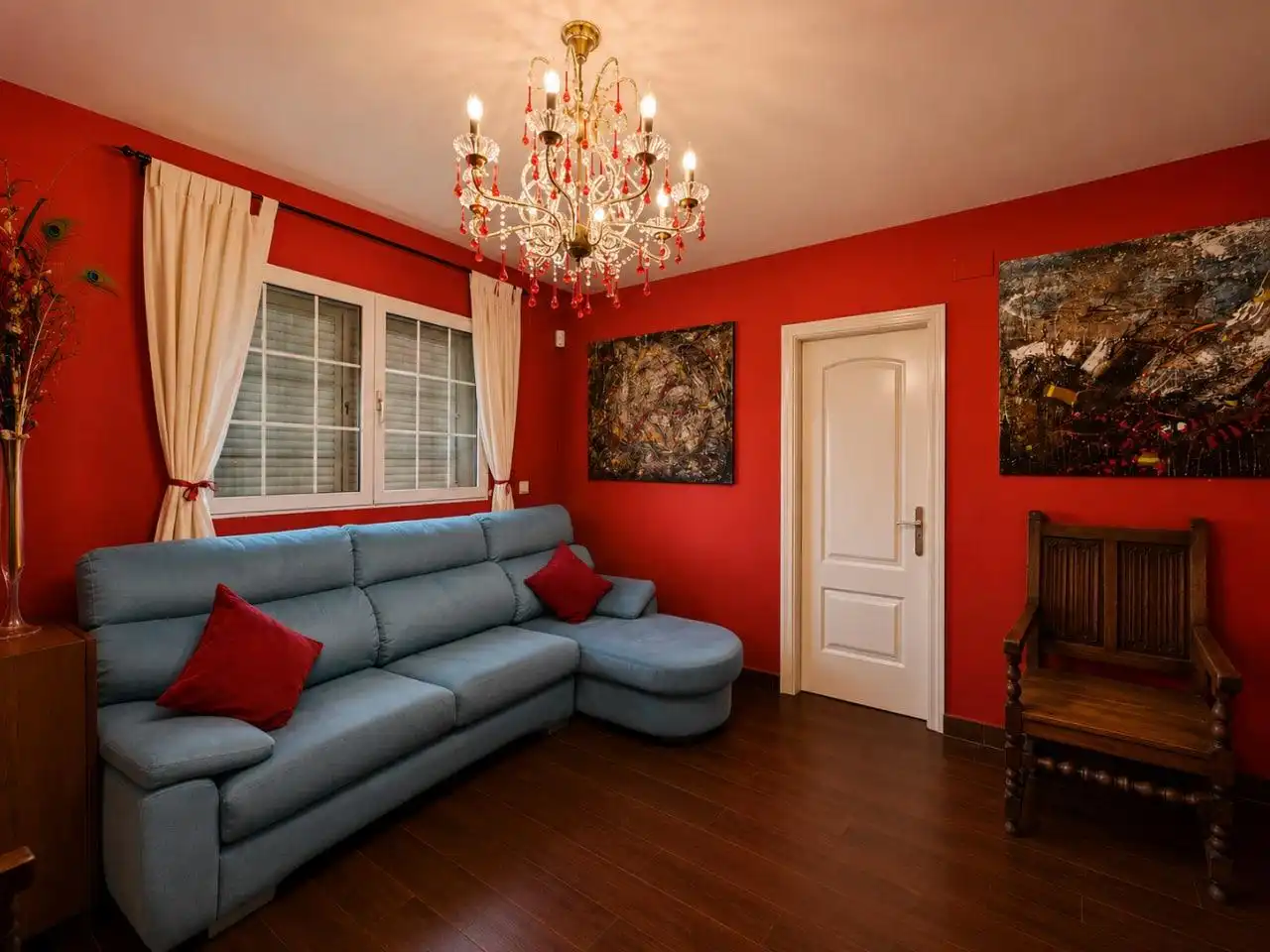 Living room of Houses for sale in Torremocha de Jarama  with Heating, Private garden and Terrace