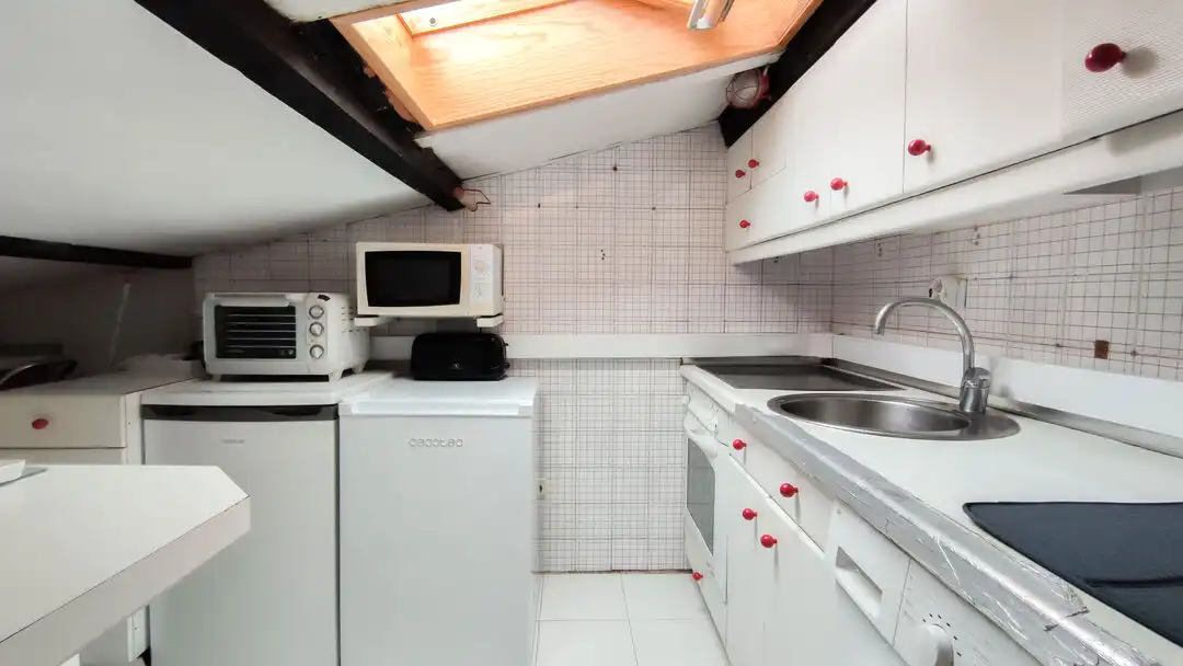 Kitchen of Flat for sale in Donostia - San Sebastián   with Heating and Furnished