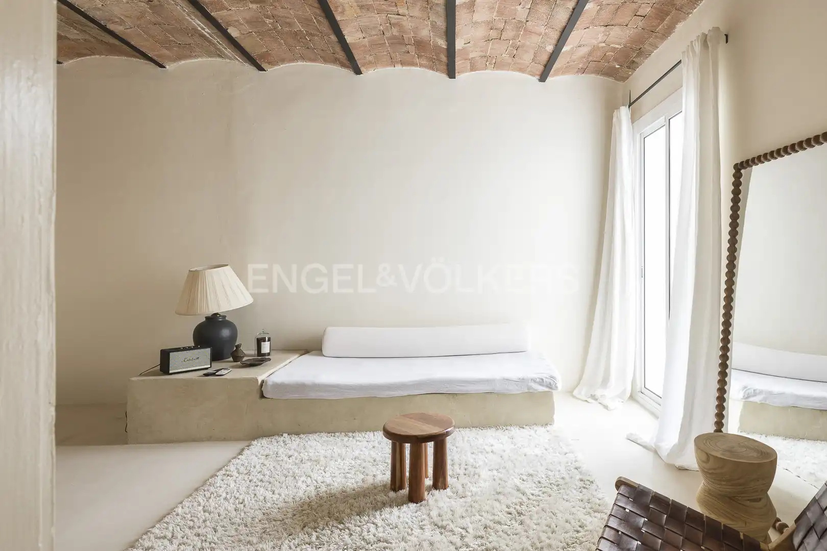 Bedroom of Flat for rent in Barcelona  with Air Conditioner, Heating and Balcony
