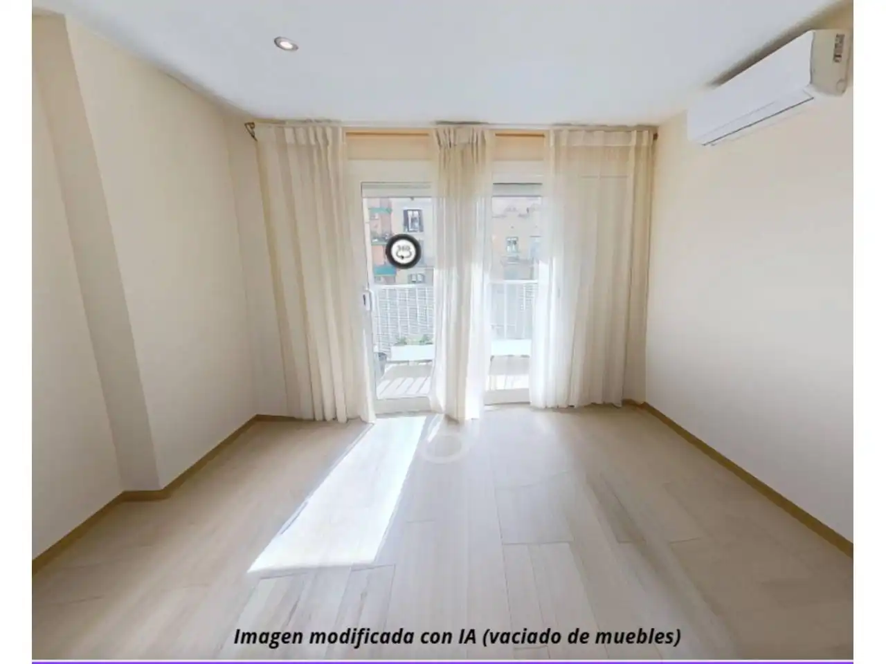 Dormitori de Pis en venda en Barcelona amb Aire condicionat i Balcó