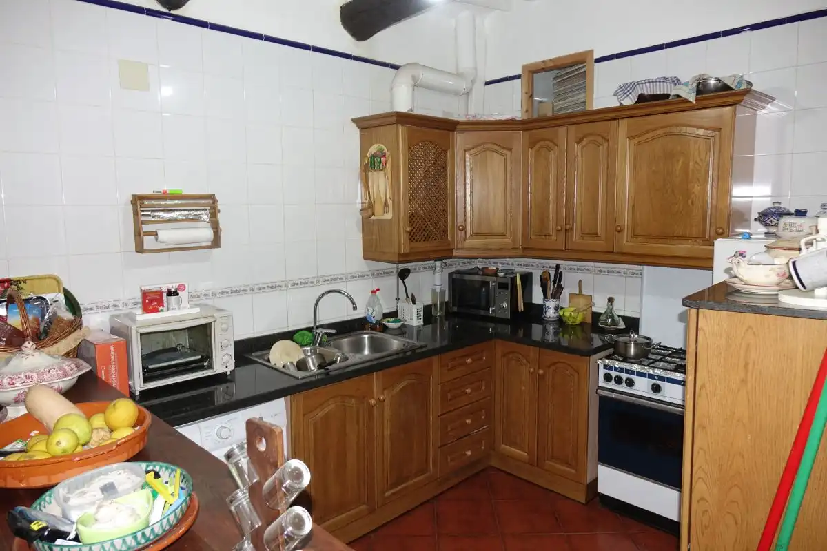 Cuina de Casa o xalet en venda en Capileira amb Moblat i Balcó