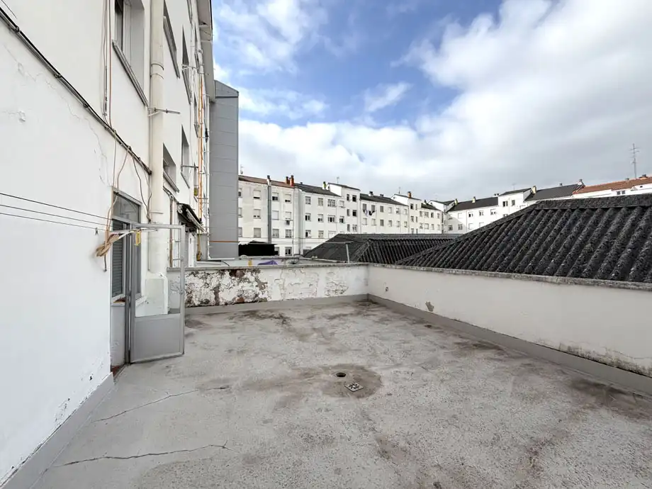 Terrasse von Wohnung zum Verkauf in Vitoria - Gasteiz mit Heizung, Parkett und Terrasse