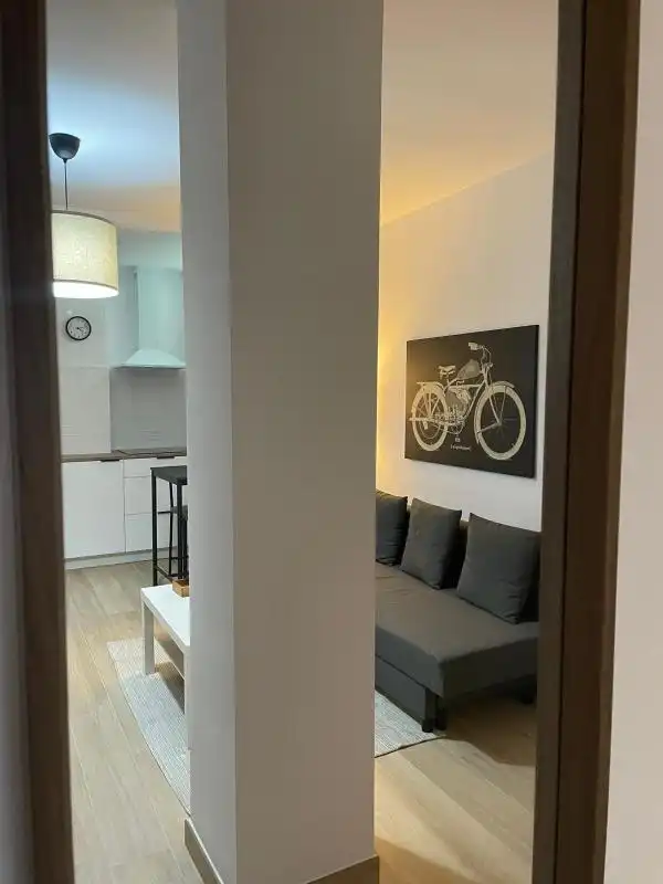 Sala de estar de Planta baja de alquiler en Sevilla con Aire acondicionado, Calefacción y Amueblado