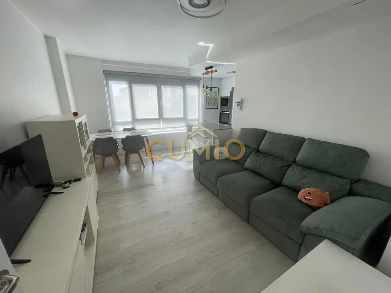 Sala de estar de Dúplex de alquiler en Nigrán con Calefacción y Amueblado